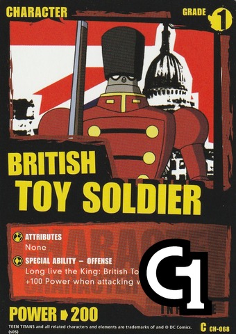 British Toy Soldier - Foil